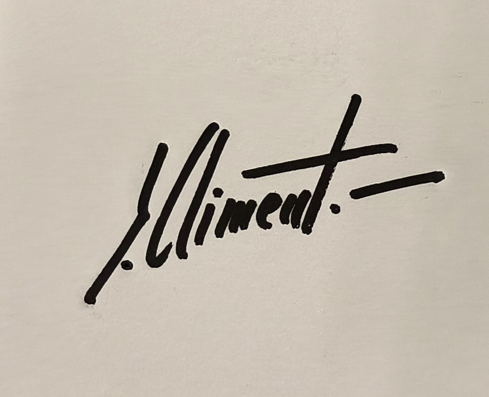 Firma de Juan Climent